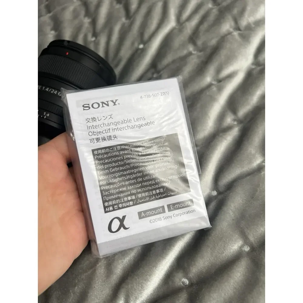 Sony SEL24F14GM Fe 1.4/24mm Camera Lens for Sony E-Mount | Mint Condition
